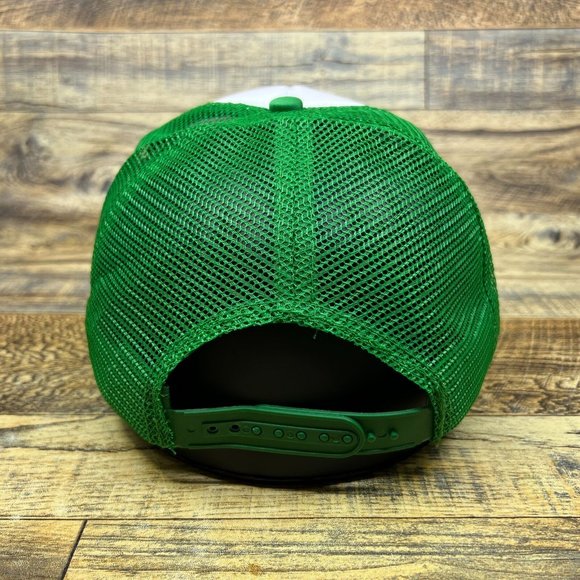 7Up Mens Trucker Hat Green Snapback Butterfly Vintage Soda Pop Baseball Cap - Picture 5 of 8